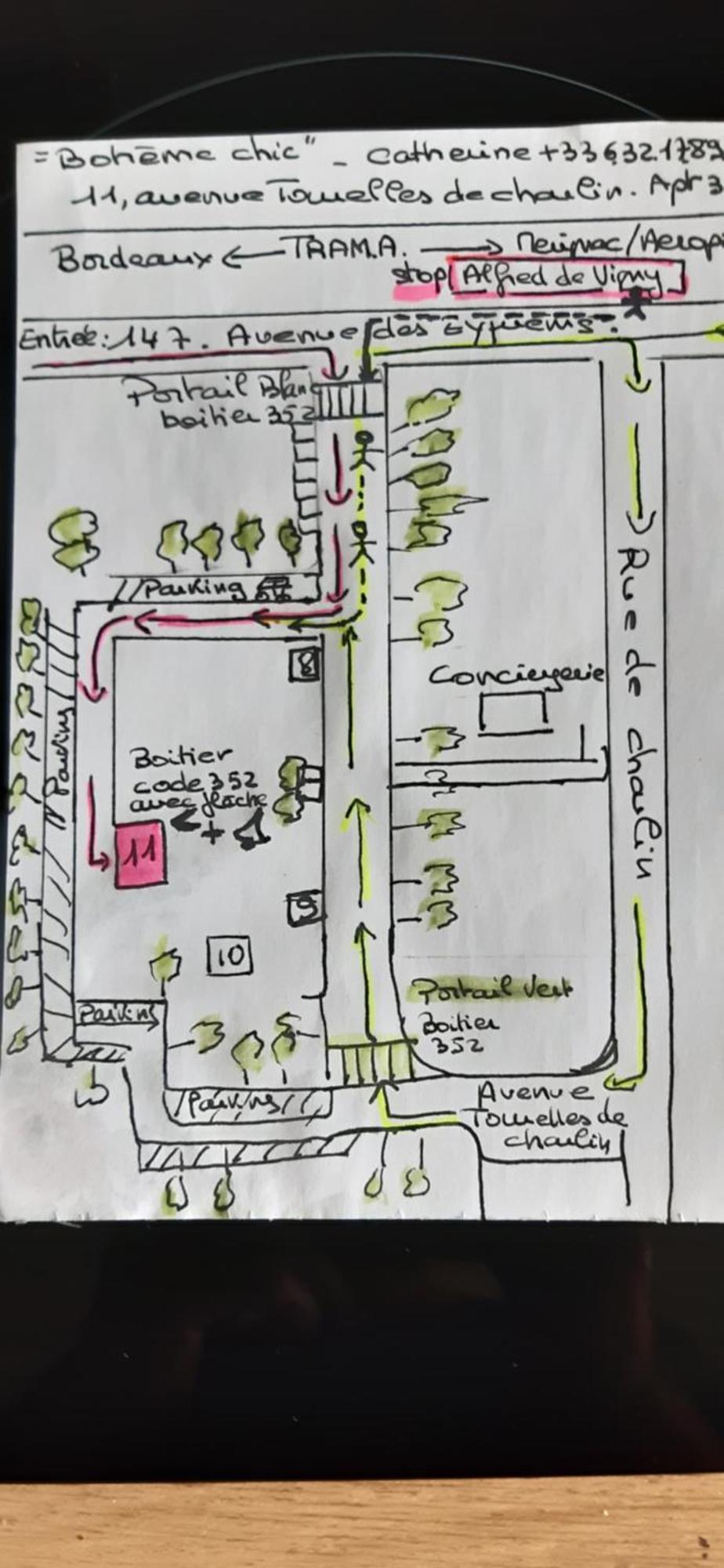 Mérignac "Boheme Chic" Trama Direct Aeroport Et Bordeaux Centre Station Alfred De Vigny 4Mn De L'Appartement Parking Gratuit المظهر الخارجي الصورة
